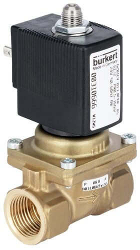 Válvula Solenoide G1/2'' NO Latón FKM 0.5-16bar/7-232psi 24VAC Antigolpe De Ariete 6281 310666