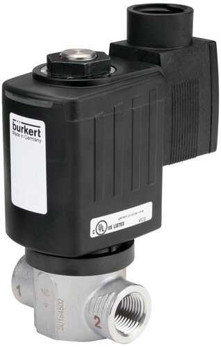 Solenoid Valve NPT 1/4'' NC Stainless steel Ceramics 0-150bar/2176psi 12VDC 6027 369597