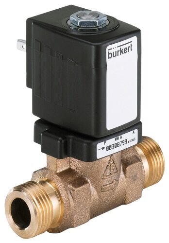 Solenoid Valve G1'' Male NC Bronze EPDM 0-10bar/145psi 230VAC Anti-Waterhammer Drinking Water 6213 311696