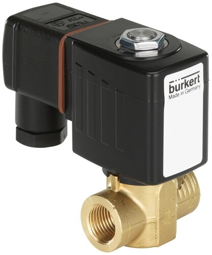 Solenoid Valve NPT 1/4'' NC Brass FKM 0-16bar/232psi 24VDC 6240 312939