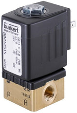Solenoid Valve G1/4'' NC Brass EPDM 0-1.5bar/22psi 24VDC 6013 467522