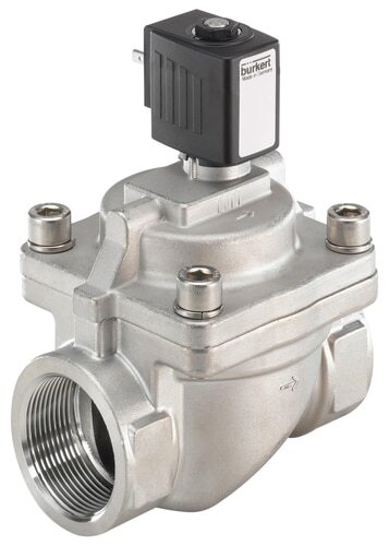 Solenoid Valve G1'' NC Stainless steel NBR 0.2-16bar/3-232psi 230VAC Anti-Waterhammer 6281 20046464