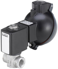 Solenoid Valve G1/2'' NC Stainless steel PCTFE 1-200bar/15-2901psi 24VAC/DC ATEX 6240 380819