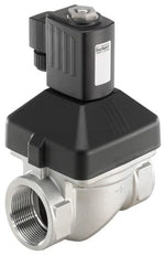 Solenoid Valve NPT 1/4'' NC Stainless steel FKM 0-10bar/145psi 240VAC Anti-Waterhammer 6213 334833
