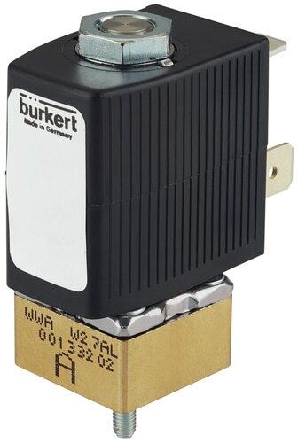 Electroválvula 20x20 mm SFB brida NC Latón FKM 0-4,5bar/65psi 24VDC Vacío 6011 351483