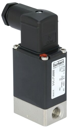 Electroválvula NPT 1/4'' NC Acero inoxidable FKM 0-10bar/145psi 24VDC 0330 346663