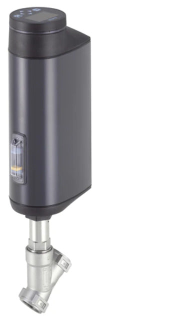 Válvula de Asiento Inclinado Eléctrica de Acero Inoxidable con Regulador de Posición G 1 1/4'' - 3360 - 20004202