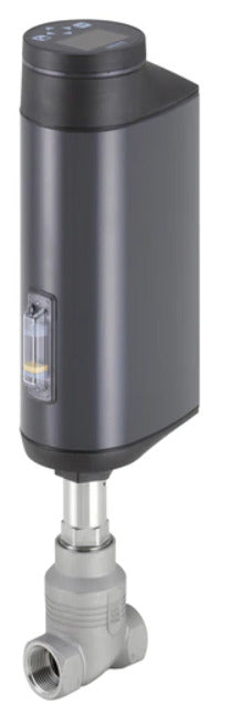 Válvula de Globo Eléctrica de Acero Inoxidable NC Controlador de Posición G 1/2 Pulgada - 3361 - 20000158