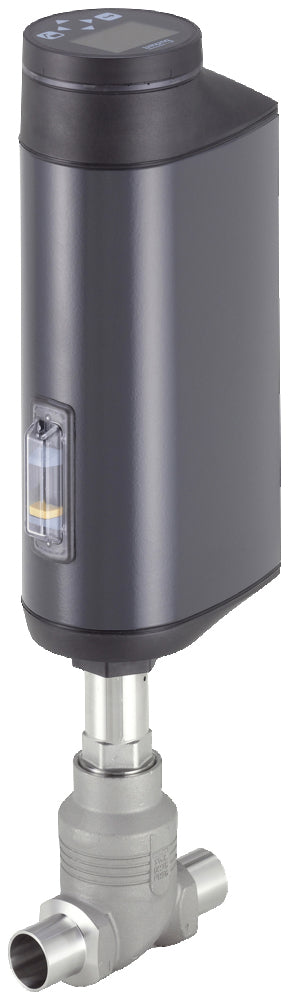 Válvula de Globo Eléctrica de Acero Inoxidable NC Controlador de Posición de Extremo Soldado de 2 1/2 Pulgadas - 3361 - 393098