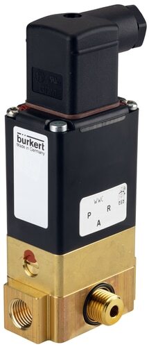 Solenoid Valve 3/2-Way G1/4'' Mixing Brass NBR 0-10bar/145psi 24VDC 0331 123092