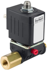Solenoid Valve 3/2-Way G1/8'' Male/Female - Banjo NC PPS FKM 0-21bar/305psi 24VDC 6014 342400