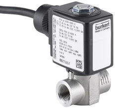 Solenoid Valve G1/2'' NC Stainless steel PTFE 0-35bar/508psi 24VAC/DC ATEX 6240 380833