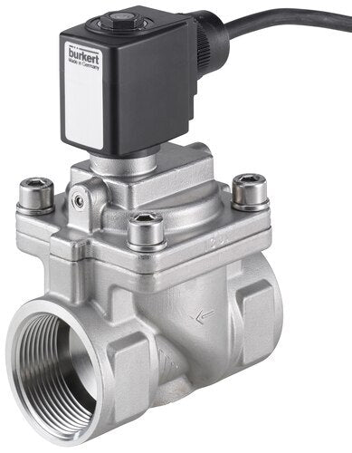 Solenoid Valve G3/4'' NC Stainless steel FKM 0.2-16bar/3-232psi 230VAC/DC Anti-Waterhammer ATEX 6281 349727