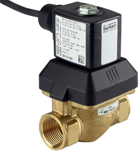 Válvula Solenoide G3/4'' NC Latón EPDM 0-10bar/145psi 240VAC Antigolpe De Ariete ATEX 6213 20041636