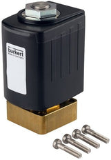 Electroválvula 40x40 mm SFB brida NC Latón FKM 0-8bar/116psi 24VDC Oxígeno Libre de grasa/aceite 6027 20017785