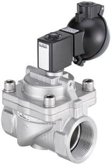 Válvula Solenoide G3/8'' NC Acero Inoxidable FKM 0.2-16bar/3-232psi 24VAC/DC Antigolpe De Ariete ATEX 6281 349668