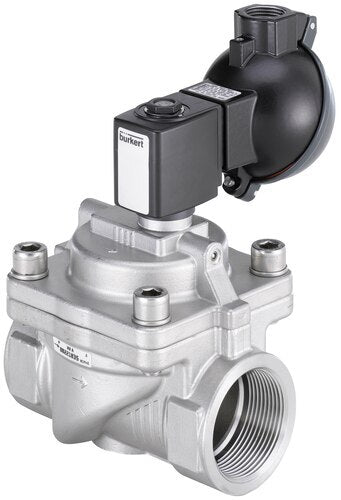 Solenoid Valve G1/4'' NC Stainless steel EPDM 0.2-16bar/3-232psi 24VAC/DC Anti-Waterhammer ATEX 6281 360320
