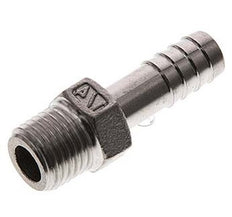 1/4'' NPT Macho x 9mm Llave de manguera de acero inoxidable 16 Bar
