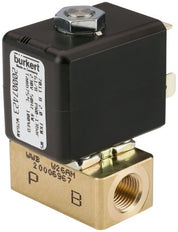 Solenoid Valve NC G1/8'' Brass FKM 0-1.2bar/17psi 12VDC 7011 20117483