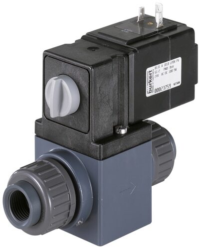 Electroválvula NPT 3/8'' NC PVC EPDM 0-3bar/44psi 240V AC Vacío 131 452617