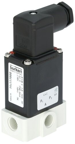 Solenoid Valve 3/2-Way G1/4'' Mixing PP FKM 0-2bar/29psi 24VDC 0330 20021302
