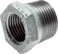 R 1/2'' x Rp 1/4'' M/F Anillo reductor de hierro fundido zincado 25 Bar [5 Piezas]