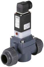 Solenoid Valve DN 25 Glued Sleeves Without Insert/Nut NC PVC EPDM 0.5-6bar/7-87psi 200VAC 0142 501542