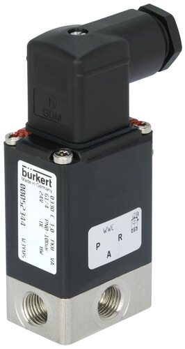 Solenoid Valve 3/2-Way G1/8'' Mixing Stainless steel EPDM 0-16bar/232psi 24VDC 0330 20053563