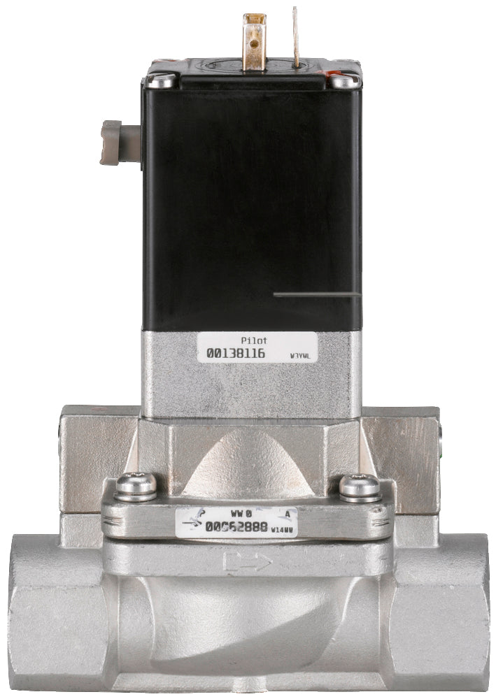 Solenoid Valve G1'' NO Stainless Steel FKM 0.2-10bar/3-145psi 24VDC 5282 434254