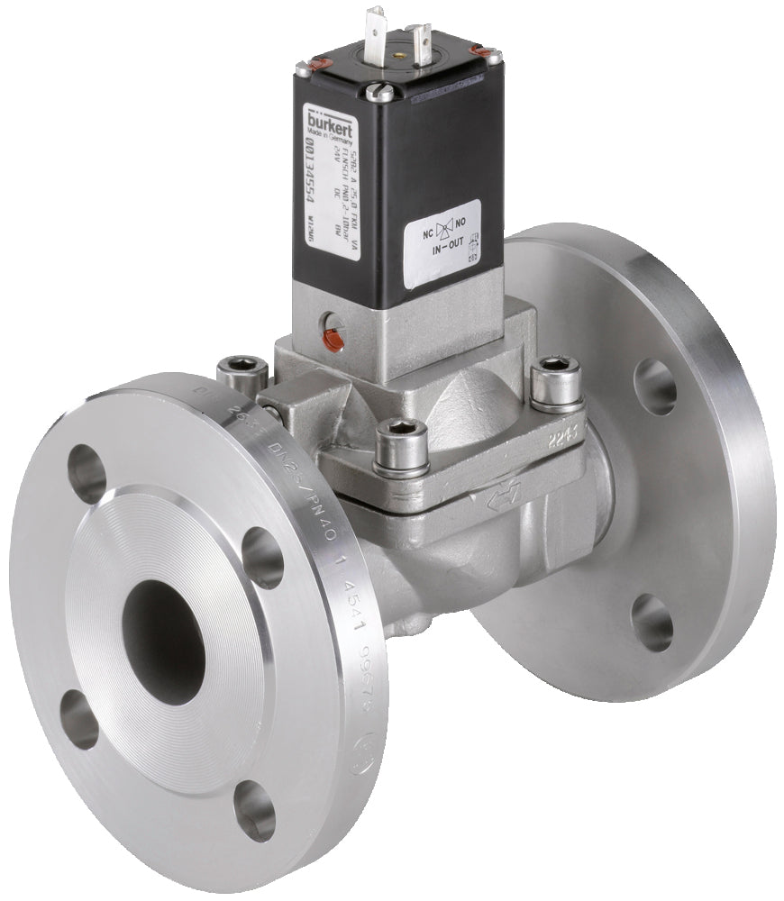 Flange DN50 Stainless Steel 230VAC Solenoid Valve 5282 250067