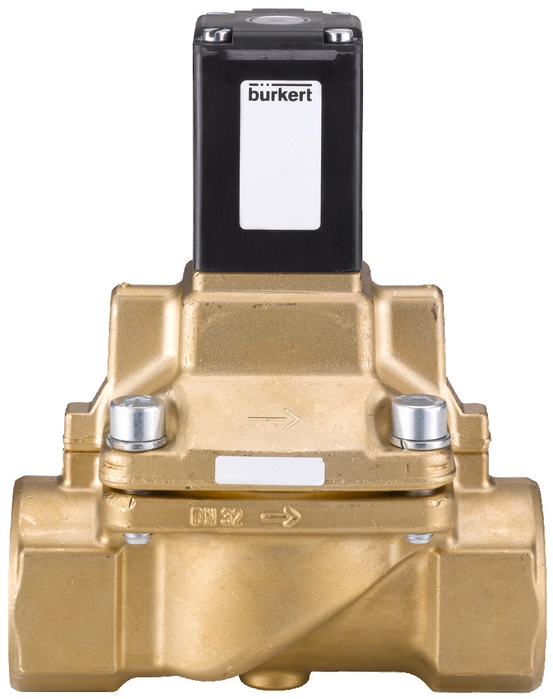 Solenoid Valve G1 1/2'' NC Brass PTFE 1-25bar/15-363psi 230VAC 5404 85345