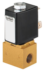 Solenoid Valve G1/8'' NC Brass FKM 0-4.5bar/65psi 12VDC 6011 432125