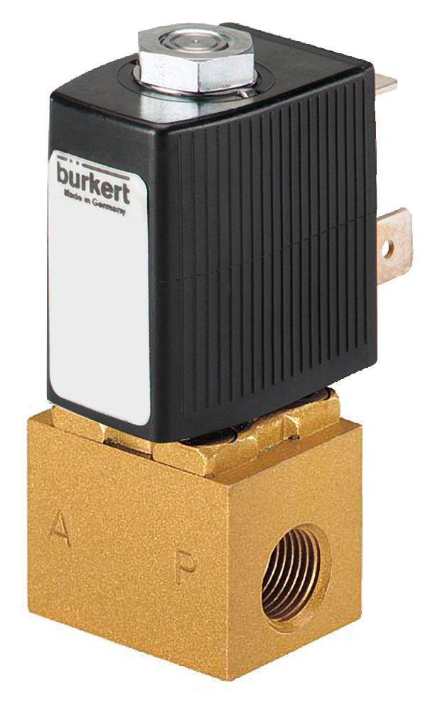 Solenoid Valve G1/8'' NC Brass FKM -12bar/0-174psi 48VAC 6011 425170