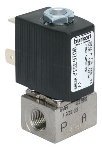 Válvula Solenoide G1/8'' NC Acero Inoxidable FKM 0-3bar/44psi 24VDC 6011 134111