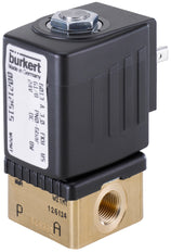 Válvula Solenoide G1/4'' NC Latón PTFE 0-8bar/116psi 24VDC 6013 136019
