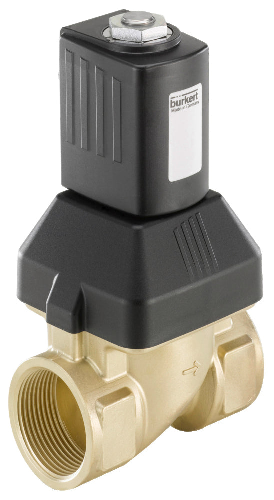 G1'' Válvula de solenoide de latón 24VAC para agua potable sin grasa ni aceite 6213 221667