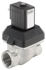 Válvula solenoide G3/4" de acero inoxidable 24VUC ATEX para oxígeno sin grasa/aceite 6213 278154