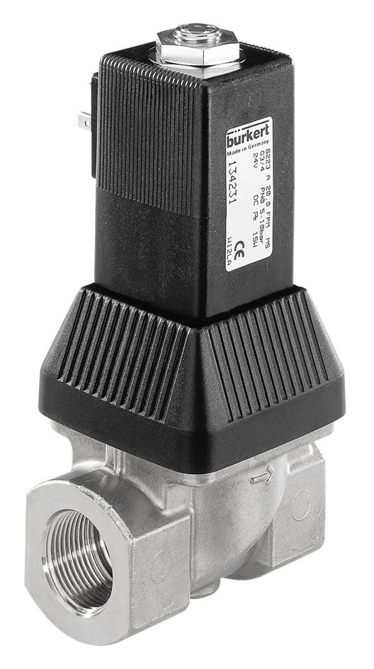Solenoid Valve G3/4'' NC Stainless Steel FKM 0.5-10bar/7-145psi 24VDC 6223 282987