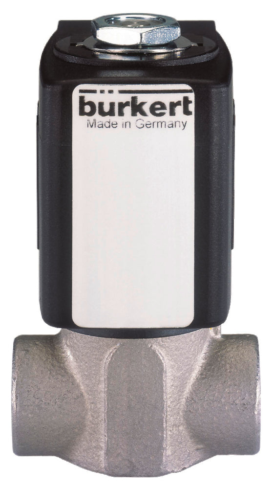Solenoid Valve G1/4'' NC Stainless steel PCTFE 1-160bar/15-2321psi 24VAC/DC ATEX 6240 20008080