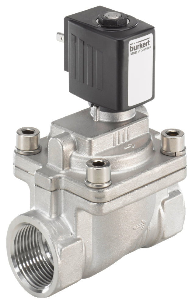 Solenoid Valve G1'' NC Stainless Steel FKM 0.2-16bar/3-232psi 24VDC 6281 221998