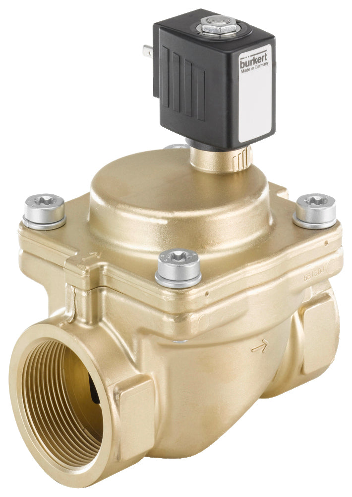 Válvula Solenoide G1 1/2'' NC Latón NBR 0.2-16bar/3-232psi 24VDC 6281 221862