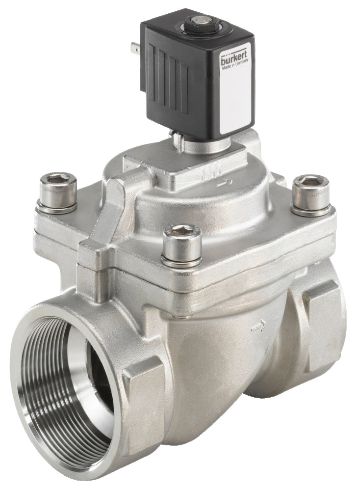 Válvula Solenoide G2'' NC Acero Inoxidable NBR 0.2-16bar/3-232psi 24VDC 6281 221986