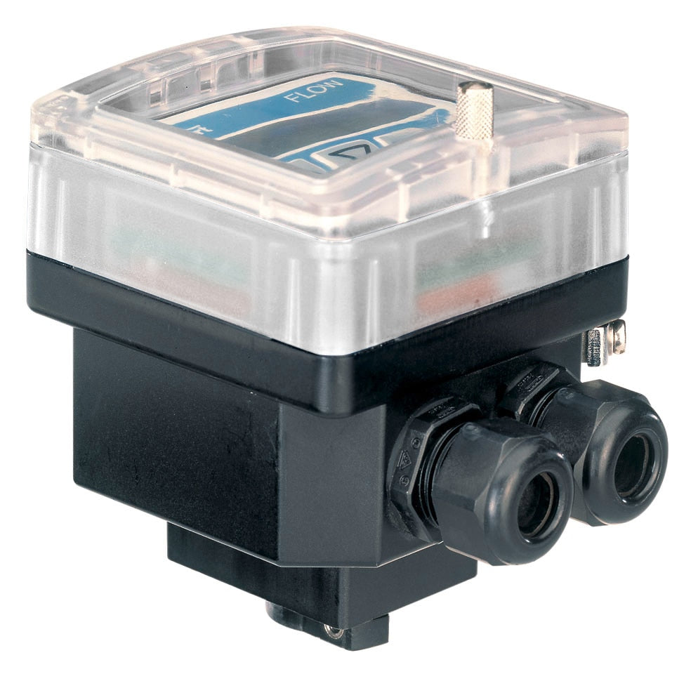 Paddle wheel flow meter electronics, with relays, 115-230 V AC, display (requires S030 fitting) - Bürkert SE35 - 423924