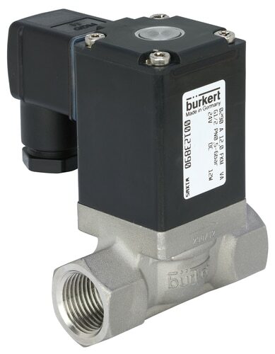 Solenoid Valve G1/2'' NC Stainless steel EPDM 0-16bar/232psi 48VAC Vacuum Anti-Waterhammer 0290 67418