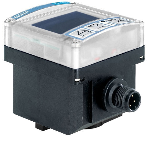 Paddle wheel flow meter electronics, transistor switch output, display (requires S030 fitting) - Bürkert SE32 - 436473