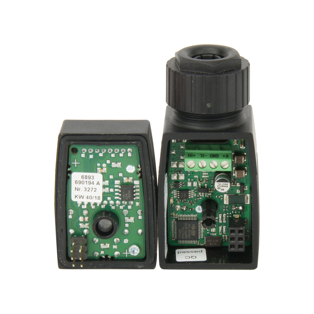 Proportional PWM controller 12-24V DC (DIN-A) PG without operating unit - Burkert 8605 316521