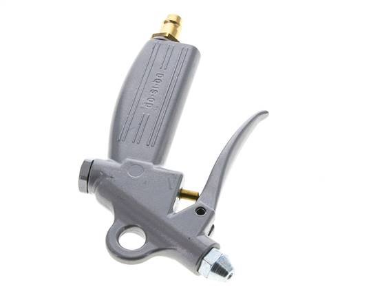 DN7.2 (Euro) Adjustable Flow Aluminum Air Blow Gun Short Nozzle