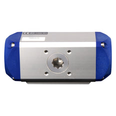 DN65 (2-1/2 inch) Wafer Pneumatic Butterfly Valve GGG40-Stainless Steel-NBR Double Acting - BFLW
