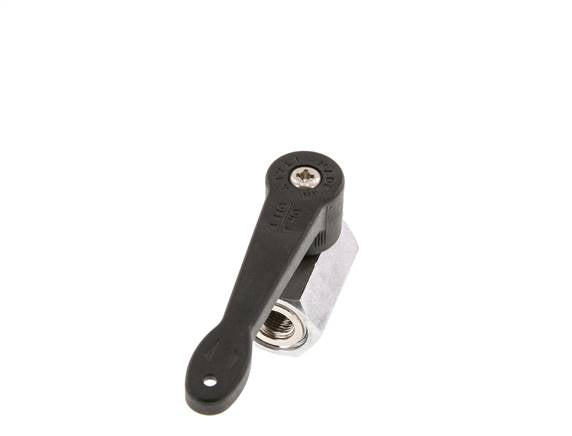 Male To Female G 1/8 inch 2-Way Brass Mini Ball Valve Long Handle 15 Bar
