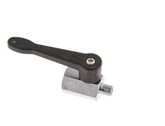 Male To Female G 1/8 inch 2-Way Brass Mini Ball Valve Long Handle 15 Bar